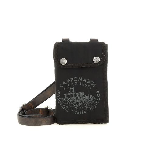 Picture of CAMPOMAGGI PHONE HOLDER IN BLACK FABRIC 1
