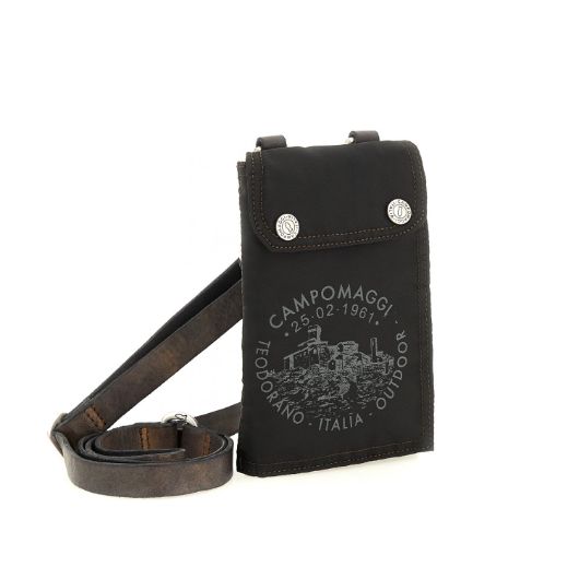 Picture of CAMPOMAGGI PHONE HOLDER IN BLACK FABRIC 2