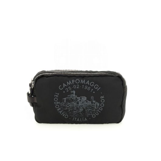 Снимка на CAMPOMAGGI BEAUTY BAG IN BLACK FABRIC 1