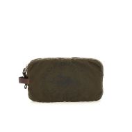 Picture of CAMPOMAGGI BEAUTY BAG IN MILITARY GREEN FABRIC 1