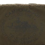Picture of CAMPOMAGGI BEAUTY BAG IN MILITARY GREEN FABRIC 5
