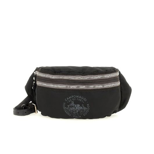 Снимка на CAMPOMAGGI BELT BAG IN BLACK FABRIC 1