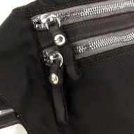 Снимка на CAMPOMAGGI BELT BAG IN BLACK FABRIC 5