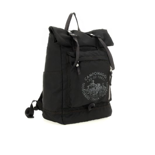 Снимка на CAMPOMAGGI BACKPACK IN BLACK FABRIC 2
