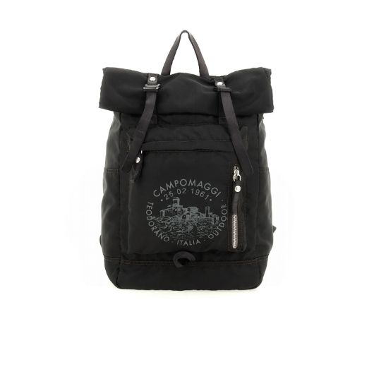 Снимка на CAMPOMAGGI BACKPACK IN BLACK FABRIC 1