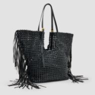 Picture of ALLSAINTS WOMEN'S ARA E/W KNOT TOTE IN BLACK 2