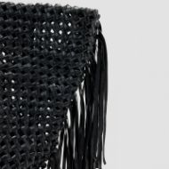 Picture of ALLSAINTS WOMEN'S ARA E/W KNOT TOTE IN BLACK 4
