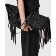 Picture of ALLSAINTS WOMEN'S ARA E/W KNOT TOTE IN BLACK 7
