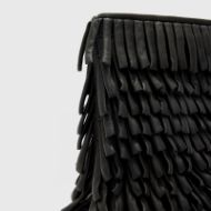 Picture of ALLSAINTS WOMEN'S BETTINA FRNGE CLUTCH IN BLACK 4