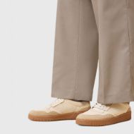 Picture of ALLSAINTS MEN'S REGAN MESH LOW TOP IN CHALK WHITE/CLAY 7