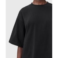 Picture of ALLSAINTS WOMEN'S AMELIE CROCHET T-SHIRT IN BLACK 7