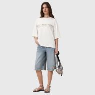 Снимка на ALLSAINTS ДАМСКА ТЕНИСКА  AMELIE PEARL В БЯЛО 6
