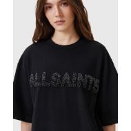 Снимка на ALLSAINTS ДАМСКА ТЕНИСКА  AMELIE PEARL В ЧЕРНО 4