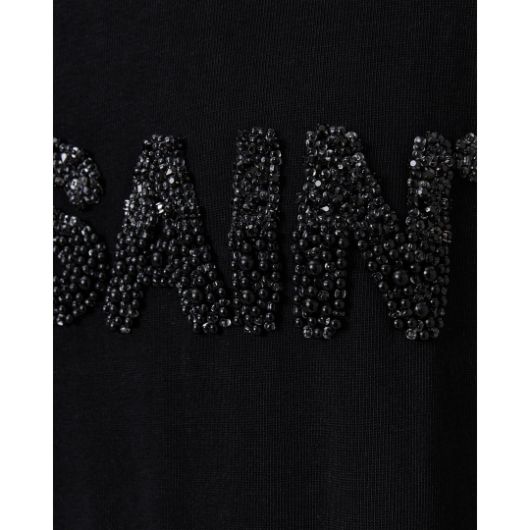 Снимка на ALLSAINTS ДАМСКА ТЕНИСКА  AMELIE PEARL В ЧЕРНО 3