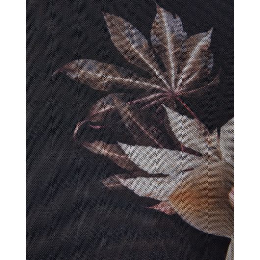 Picture of ALLSAINTS WOMEN'S ELLIE MESH T-SHIRT IN ADENA BLACK 3