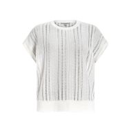 Picture of ALLSAINTS WOMEN'S GIANA CROCHET TANK IN TOFU WHITE 7
