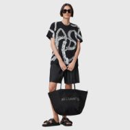 Снимка на ALLSAINTS ДАМСКА ТЕНИСКА  HALYARD BOYFRIEND В ЧЕРНО 6
