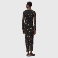 Picture of ALLSAINTS WOMEN'S KATHY MESH DRESS IN BRIAR BLACK 3