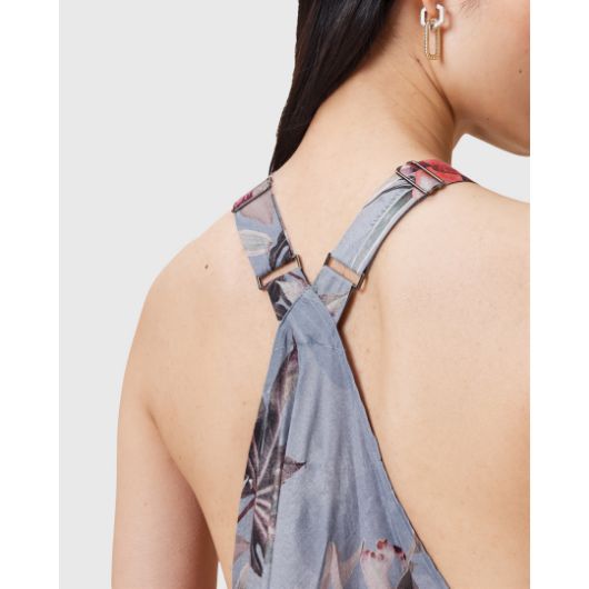 Picture of ALLSAINTS WOMEN'S LIL DRESS IN ADENA DUSTY BLUE 3