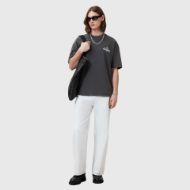 Picture of ALLSAINTS MEN'S SOLEIL SHORT SLEEVE CREW IN WASHED BLACK 6
