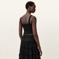 Снимка на ALLSAINTS ДАМСКИ ТОП TALIA В ЧЕРНО 2