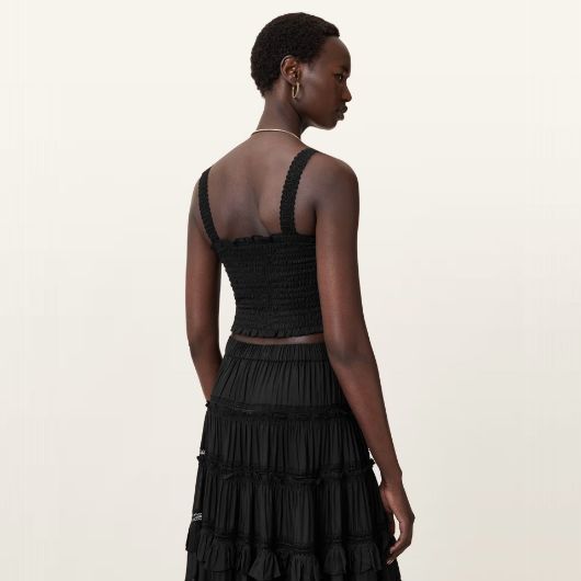 Снимка на ALLSAINTS ДАМСКИ ТОП TALIA В ЧЕРНО 2