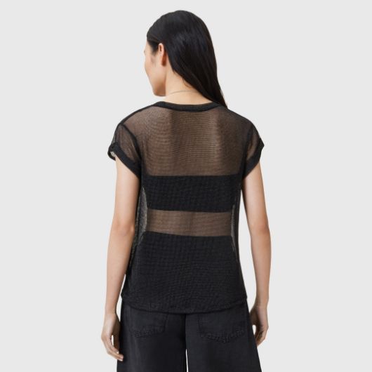 Снимка на ALLSAINTS ДАМСКИ ТОП THEA SPARKLE В ЧЕРНО 2