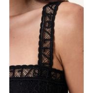 Picture of ALLSAINTS WOMEN'S VERA LACE BODYSUIT IN BLACK 5