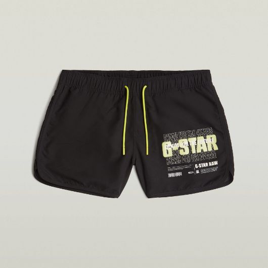 Снимка на G-STAR МЪЖКИ БАНСКИ CARNIC GRAPHIC SWIMSHORT В ЧЕРНО 1