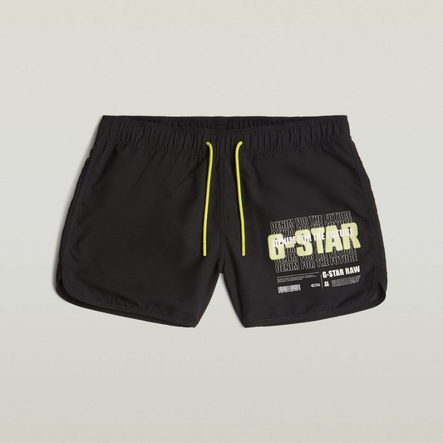 Снимка на G-STAR МЪЖКИ БАНСКИ CARNIC GRAPHIC SWIMSHORT В ЧЕРНО
