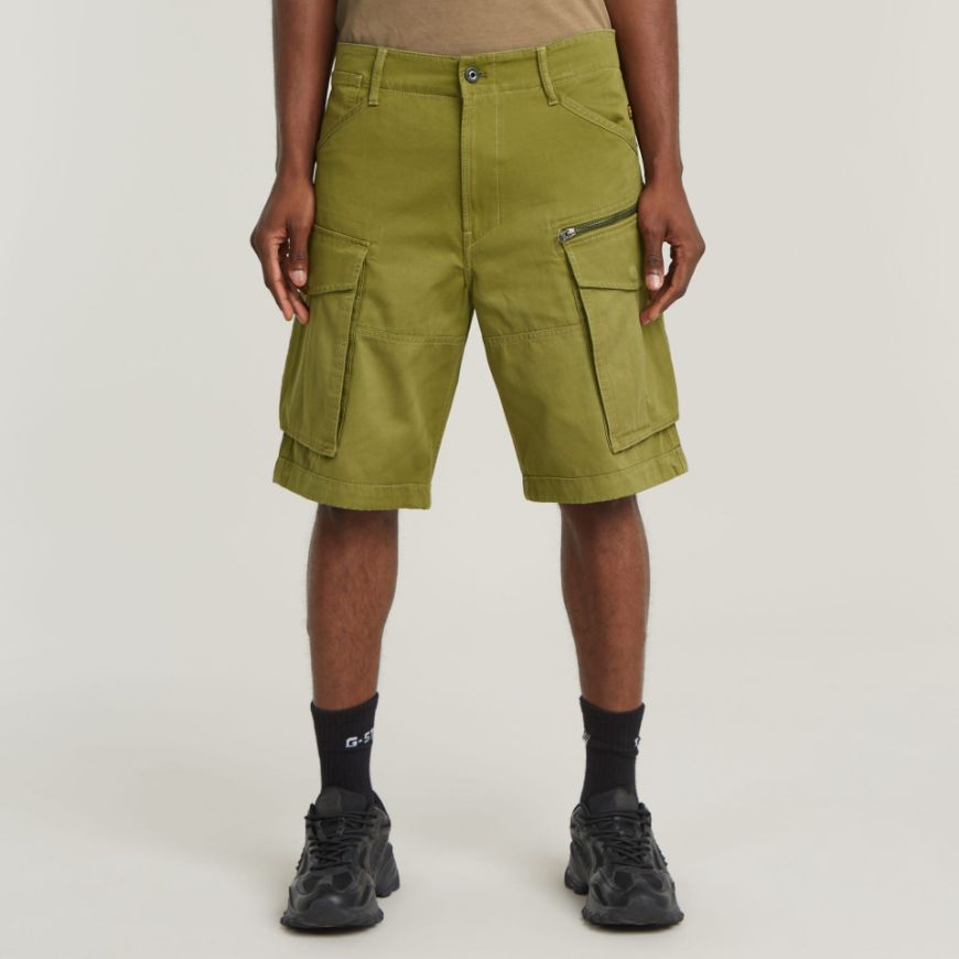 Picture of G-STAR MEN'S ROVIC ZIP RELAXED 1\2 IN GREEN