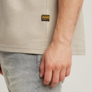 Picture of G-STAR MEN'S G-SCRIPT T-SHIRT IN BEIGE/KHAKI 4