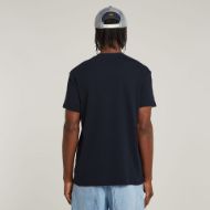 Picture of G-STAR MEN'S G-SCRIPT T-SHIRT IN BLUE 2