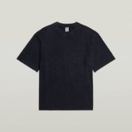 Picture of G-STAR MEN'S ACID WASH BOXY T-SHIRT IN BLACK 1
