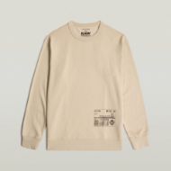 Picture of G-STAR MEN'S SHIPPING GR SWEATER IN BEIGE/KHAKI 6