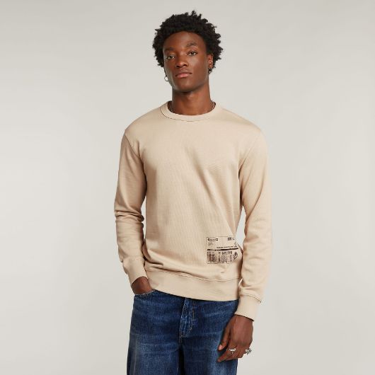 Снимка на G-STAR МЪЖКИ СУИТШЪРТ SHIPPING GR SWEATER В БЕЖОВО/КАКИ