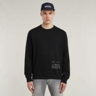 Picture of G-STAR MEN'S SHIPPING GR SWEATER IN BLACK 1