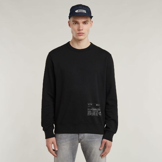 Снимка на G-STAR МЪЖКИ СУИТШЪРТ SHIPPING GR SWEATER В ЧЕРНО