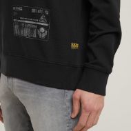 Picture of G-STAR MEN'S SHIPPING GR SWEATER IN BLACK 3