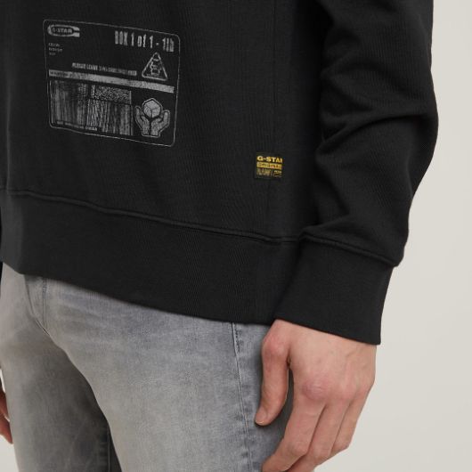 Снимка на G-STAR МЪЖКИ СУИТШЪРТ SHIPPING GR SWEATER В ЧЕРНО