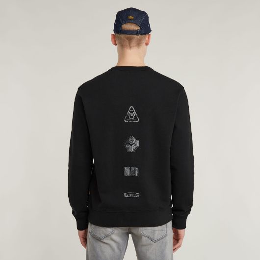 Снимка на G-STAR МЪЖКИ СУИТШЪРТ SHIPPING GR SWEATER В ЧЕРНО