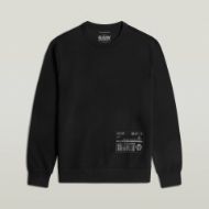 Picture of G-STAR MEN'S SHIPPING GR SWEATER IN BLACK 6