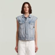 Picture of G-STAR WOMEN'S RELAXED DENIM VEST IN BLUE 1
