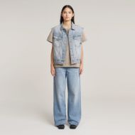 Picture of G-STAR WOMEN'S RELAXED DENIM VEST IN BLUE 5