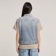 Picture of G-STAR WOMEN'S RELAXED DENIM VEST IN BLUE 2