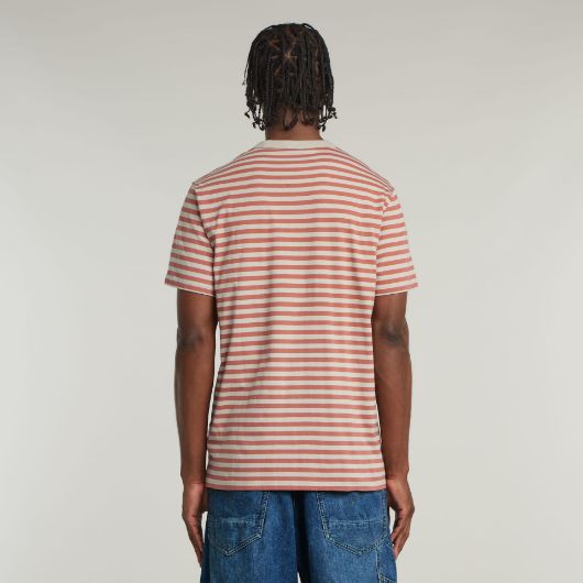 Picture of G-STAR MEN'S NIFOUS STRIPE T-SHIRT IN MULTICOLOR