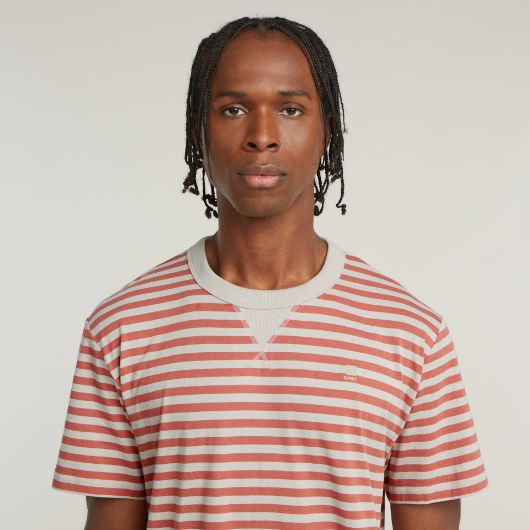 Picture of G-STAR MEN'S NIFOUS STRIPE T-SHIRT IN MULTICOLOR
