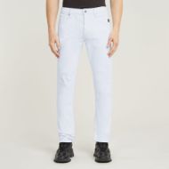 Picture of G-STAR MEN'S 3301 SLIM JEANS IN WHITE 1