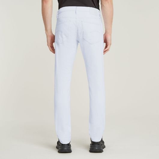 Picture of G-STAR MEN'S 3301 SLIM JEANS IN WHITE 2