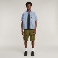 Снимка на G-STAR МЪЖКА РИЗА SLANTED DOUBLE POCKET REGULAR SHIRT В СИНЬО 5